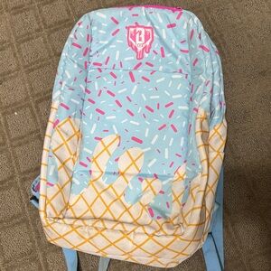 Baseball Lifestyle 101 Ice Cream Drip Backpack